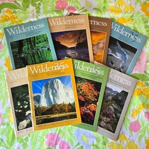 Vintage Wilderness Society Magazines Lot Of 8